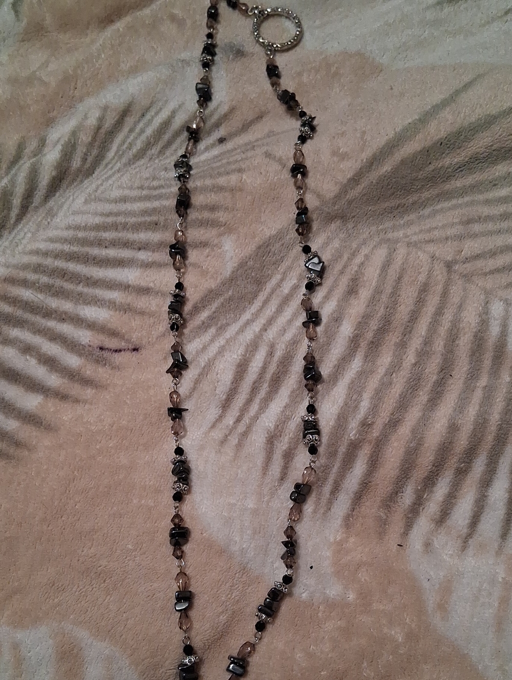 Vintage Cookie Lee Single Stand Beaded Necklace
